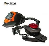 Rhk Papr Solar Auto Darkening Air Filter Respirator Welding Helmet with  Ventilation