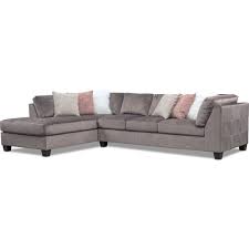 Mackenzie 2 Piece Sectional With Chaise In 2020 Value City Furniture Apartment Decorating Living Furniture