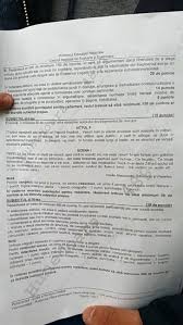 Update subiecte bac română 2018. Simulare Bac 2018 RomanÄƒ Subiectele Si Baremul De Corectare La RomanÄƒ Clasa A Xii A Si A Xi A