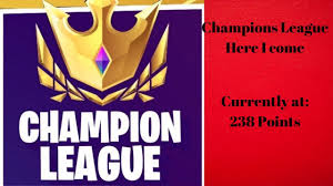 Welcome to fortnite battle royale university! Champions League Here I Come Fortnite Arena Youtube