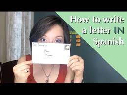 How to start a letter in spanish. How To Write A Letter In Spanish For Kids Youtube