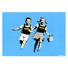 Shop for banksy art from the world's greatest living artists. Banksy Art Artist Prints Canvases For Sale Graffitistreet Com