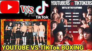 Where to watch youtube vs. Youtube Vs Tik Tok Boxing Event Office Video Youtube