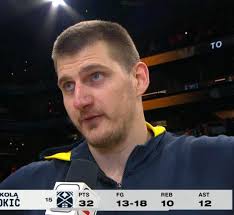 Jokic arriving for Game 1 dressed at Gru! He then did this: 32 Points 15/23  Shooting 12 Rebounds 7 Assists 2 Steals 0 Turnovers W Photos: Nuggets &  Illumination
