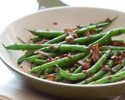 Green Beans With Balsamic Shallot Butter Recipe Recipe Green Beans Green Bean Recipes Veggie Recipes