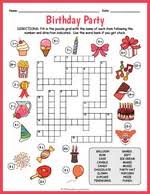 Most printable crosswords are too difficult for kids in kindergarten or first grade, but these are perfect for younger children! Printable Crossword Puzzles For Kids