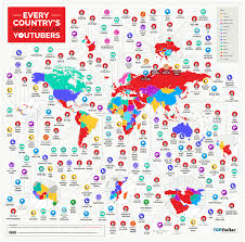 Check spelling or type a new query. Who S The Most Popular Youtuber In Every Country