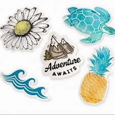 Great prices and selection of beachy decals. Wall Decor Homemade Stickers Beach Themed Stickers Poshmark