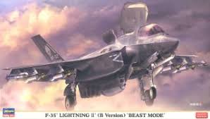 As the most lethal, survivable and connected fighter jet in the world, the. F 35 Lightning Ii Type B Beast Mode Plastic Model Hobbysearch Military Model Store