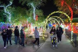 Lowest nightly price found within the past 24 hours based on a 1 night stay for 2 adults. Holiday Goers Enjoy The Lights At Ethel M Chocolates Botanical Cactus Garden On Monday Novembe Las Vegas Review Journal