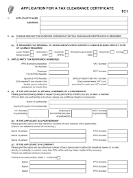A clearance certificate is necessary to prove that all tax amounts owed by the deceased, trust, or corporation have been paid. Tax Clearance Cert Appform Taxes Value Added Tax