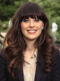 Zooey deschanel without bangs looks like a different person! Hair Today Gone Tomorrow Zooey Deschanel Unrecognizable Without Fringe Glamour Go