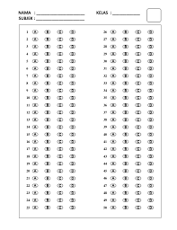 Apakah maksud borang sebagai 'pembina borang'? Kertas Omr Cute766 Cute766