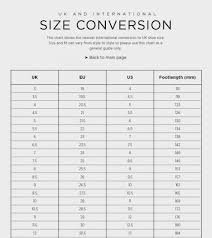 Stride Rite Kids Shoes Size Chart