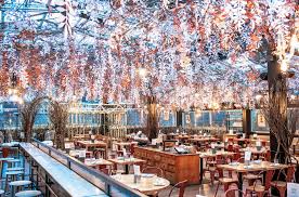 Eataly Unveils Magical Winter Themed Rooftop Restaurant Rooftop Restaurants Nyc New York City Christmas New York Christmas