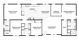 Floor Plan Pelican Bay Tst368d5 Or 30764b Modular Home Floor Plans Floor Plans Modular Homes