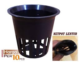 Net Pot Netpot Lubang Flanel Hydroponic Hidroponik 5 5cm Hidroponik Irigasi Kolam Ikan