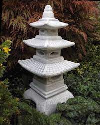 Feng Shui Garten Deko Buddhas 45 Cm Japan Lampe Steinguss Gartenfiguren Japanese Garden Ornaments Japanese Stone Garden Garden Japanese
