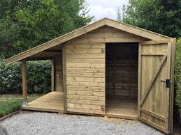 Abris De Jardin Terrasse Carport Garage En Bois Sur Mesure Les Abris De L Ouest