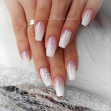 Winter Nails Winter Acrylic Nails Christmas Nails Winter Nail Colors Winter Snowflake Classy Winter Nails Acrylic Coffin Nails Designs Cute Acrylic Nails