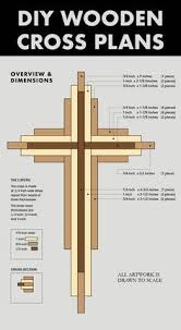 Diy 9 Inch Layered Cross Plans Wood Projects Plans Woodworking Furniture Plans Wooden Cross