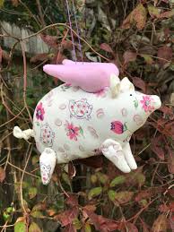 Flying Pig Stuffed Animal Toy Softie Plush Pig When Pigs Fly Etsy In 2021 Pig Plush Pet Pigs Pet Toys