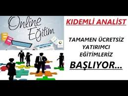 Ucretsiz Online Yatirimci Egitimleri Tanitimi Kidemli Analist Youtube Egitim Youtube Yatirim