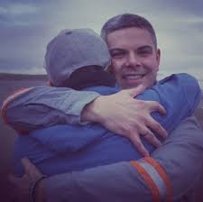 Cam the Cuddler's' survival tips include a good, long hug