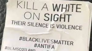 Fake 'Kill A White' flyers in Edinburgh have nothing to do with ...