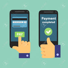 Send money to an external account2. Mobile Bank Transfer Payment With Mobile Hands Showing The Result Vector Illustration Royalty Free Cliparts Vectors And Stock Illustration Image 97786962