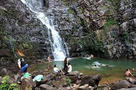 Obrázok telaga tujuh waterfalls, langkawi: Air Terjun Telaga Tujuh Pulau Naurah Tour Services Facebook