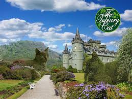 Topiary Cat Inveraray Castle Version 2 Topiary Inveraray Castle Cats