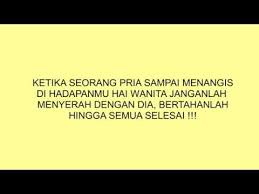 Hal itu karena banyaknya anggapan bahwa pria yang menangis, akan terkesan tidak maskulin. Hadits Tentang Wanita Menangis Karena Laki Laki Nusagates