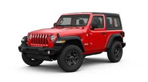 Color Options For The 2019 Jeep Wrangler