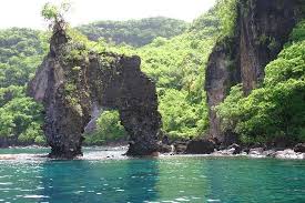 View of admiralty bay on bequia island. Hanging Arch Used In Pirates Of Caribbean On St Vincent Picture Of Young Island Resort St Vincent Tripadvisor
