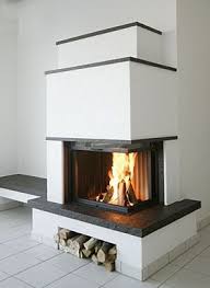 Kaminbank Aus Naturgespaltenem Schiefer Kamin Offener Kamin Wohn Esszimmer