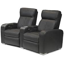 Premiere Home Cinema Seating 2 Seater Black Cinema Seating Massage Chair Recliner Home Cinema Seating Home Cinema Room Cinema Seats
