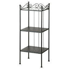 Ronnskar Shelf Unit Black 16 1 2x40 1 2 Ikea Shelving Ikea Shelf Unit Shelving Unit