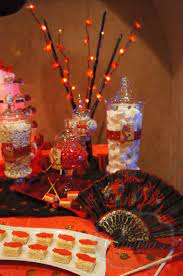 Maybe you would like to learn more about one of these? Chinese Theme Party Desert Table Candy Buffet Chinese Party Chinese Theme Parties Asian Party