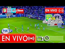 Mazatlán fc mazatlán fc maz. Leon Vs Mazatlan Fc Jornada 13 Fox Sports 2020 Youtube
