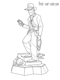 Indiana Jones In 2020 Indiana Jones Coloring Pages Indiana Jones Adventure