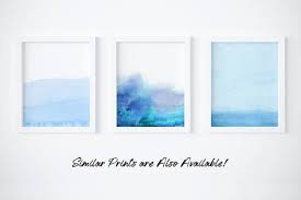 Modern Light Blue Printable Printable Blue Watercolor Print Abstract Blue Wall Art Blue Art Print Blue W Blue Art Prints Blue Wall Art Watercolor Printable
