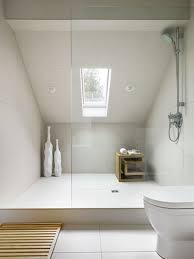 That's why you should try creating an illusion of it instead of going into a large construction project. 35 Functional Attic Bathroom Ideas Homemydesign Attic Shower Small Attic Bathroom Attic Bathroom Ideas
