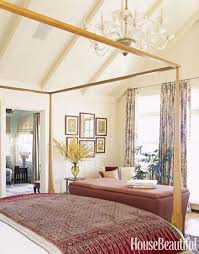 Green damask walls and a red tufted chair. 30 Red Decorating Ideas How To Decorate Rooms With Red