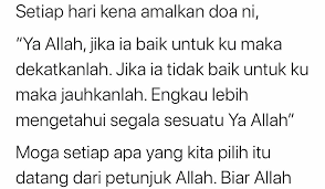 Doa Mohon Didekatkan Dengan Kebaikan Doa Math Math Equations