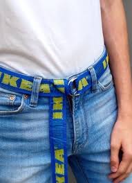 Kup Moj Przedmiot Na Vintedpl Http Www Vinted Pl Akcesoria Paski 20248619 Pasek Do Spodni Ikea Custom Upcycled Fashion Upcycle Clothes Recycled Fashion