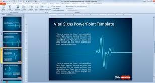 You can also find hundreds of different types of free templates for powerpoint that you can apply to your presentation: Free Animated Vital Signs Powerpoint Template
