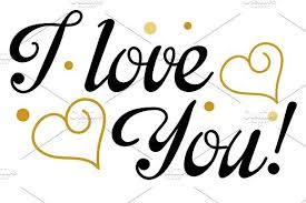 I Love You Lettering Design Vector Lettering I Love You Lettering Lettering Design
