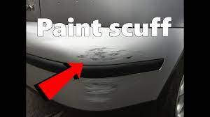 However, if the scratch is so deep it's into or past the paint, you'll probably need to go to a body shop. How To Remove Paint Scuffs On Your Car Diy Youtube
