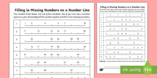 Maybe you would like to learn more about one of these? Filling In Missing Numbers On A Number Line To 50 Worksheet